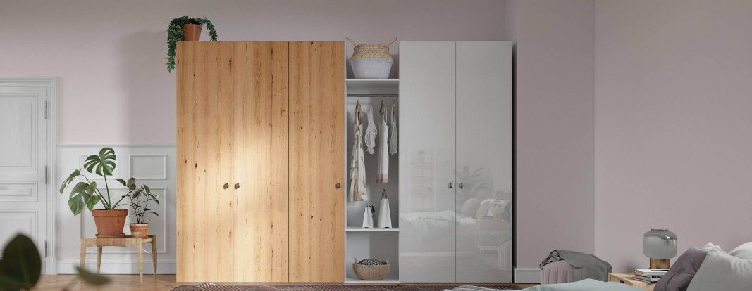 Kast op maat in eiken knoest, fineer