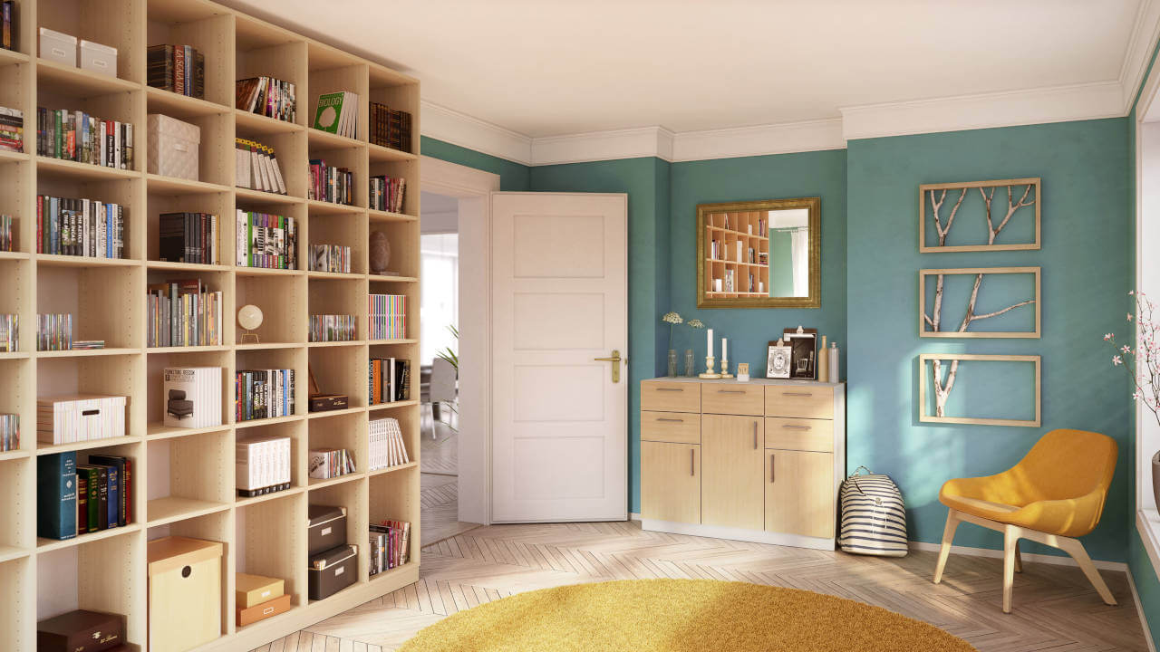 Commode en open kast op maat