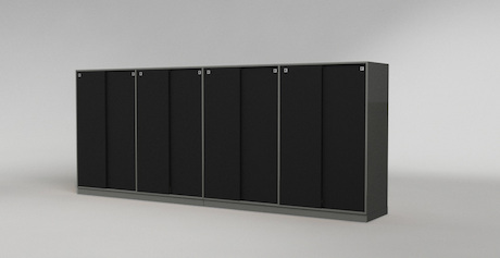 Sideboard met 8 schuifdeuren