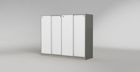 Sideboard met 4 schuifdeuren