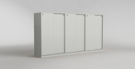 Sideboard met 6 schuifdeuren